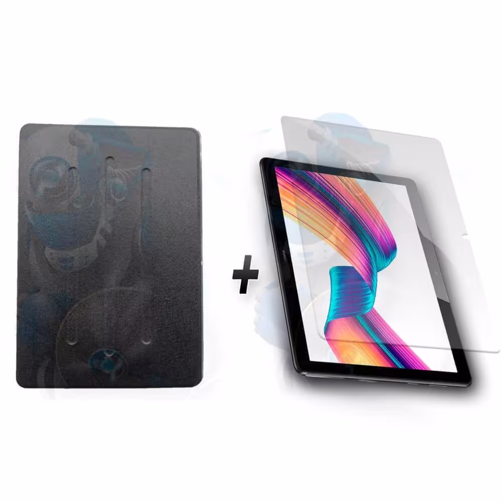 KIT Combo Estuche Protector Folio-Cover + Vidrio Templado Protector de Huawei T3-10 9.6" | OPTIMUS TECHNOLOGY™ | |