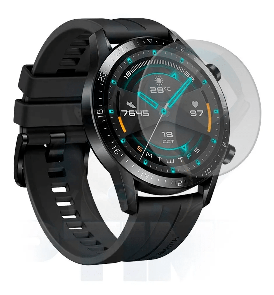 Vidrio Templado Reloj Inteligente Smartwatch Huawei Gt2 46mm | OPTIMUS TECHNOLOGY™ | VTP1-HW-GT2 |
