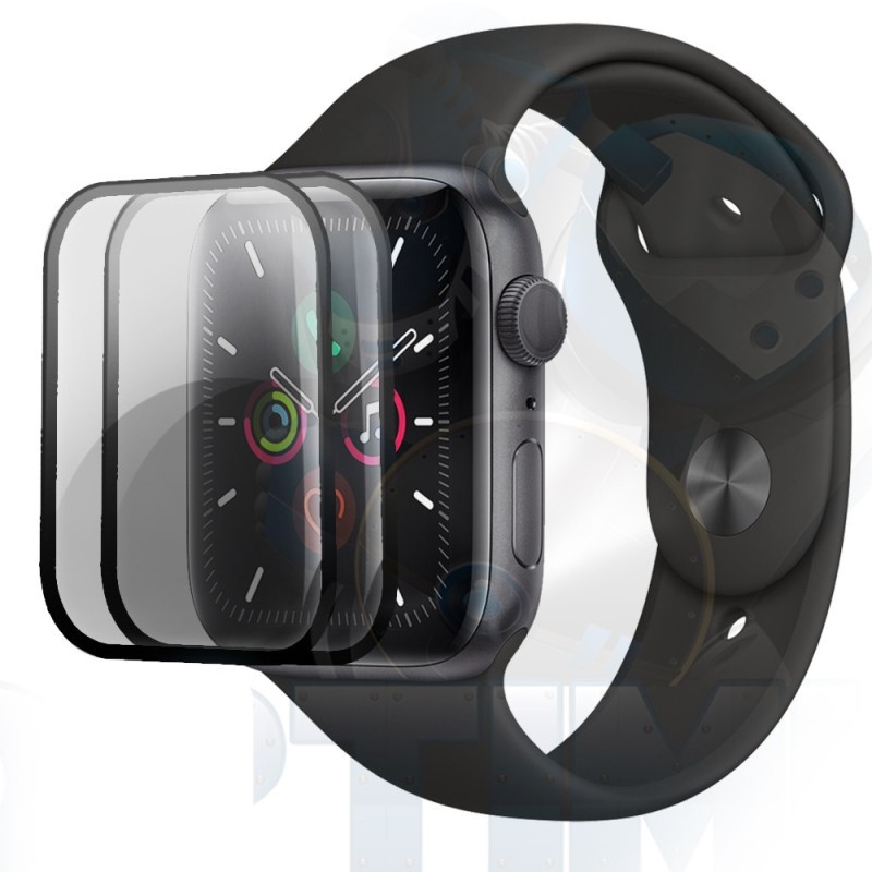 Screen Vidrio Protector Reloj Iwatch Serie 5 40mm X2 Unidades