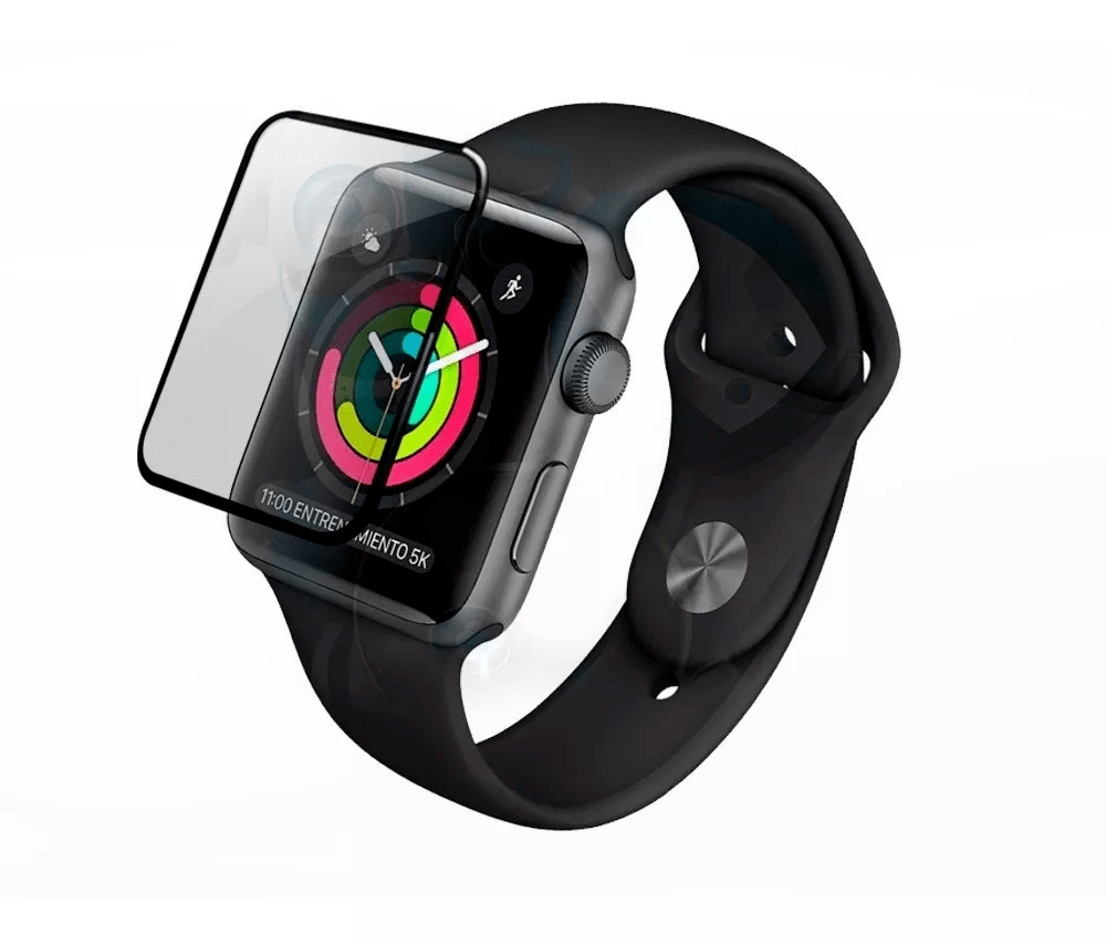 Vidrio Templado Completo Reloj Iwatch Apple Watch 38mm | OPTIMUS TECHNOLOGY™ | VTP-APP-W38 |