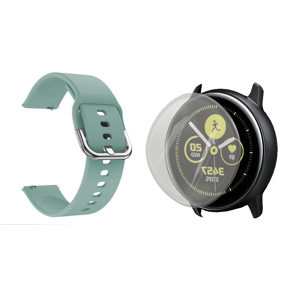 Kit Correa Pulso Y Buff Screen Para Reloj Samsung Galaxy Active 40mm | OPTIMUS TECHNOLOGY™ | CRR-BFF-SS-GWA20 |