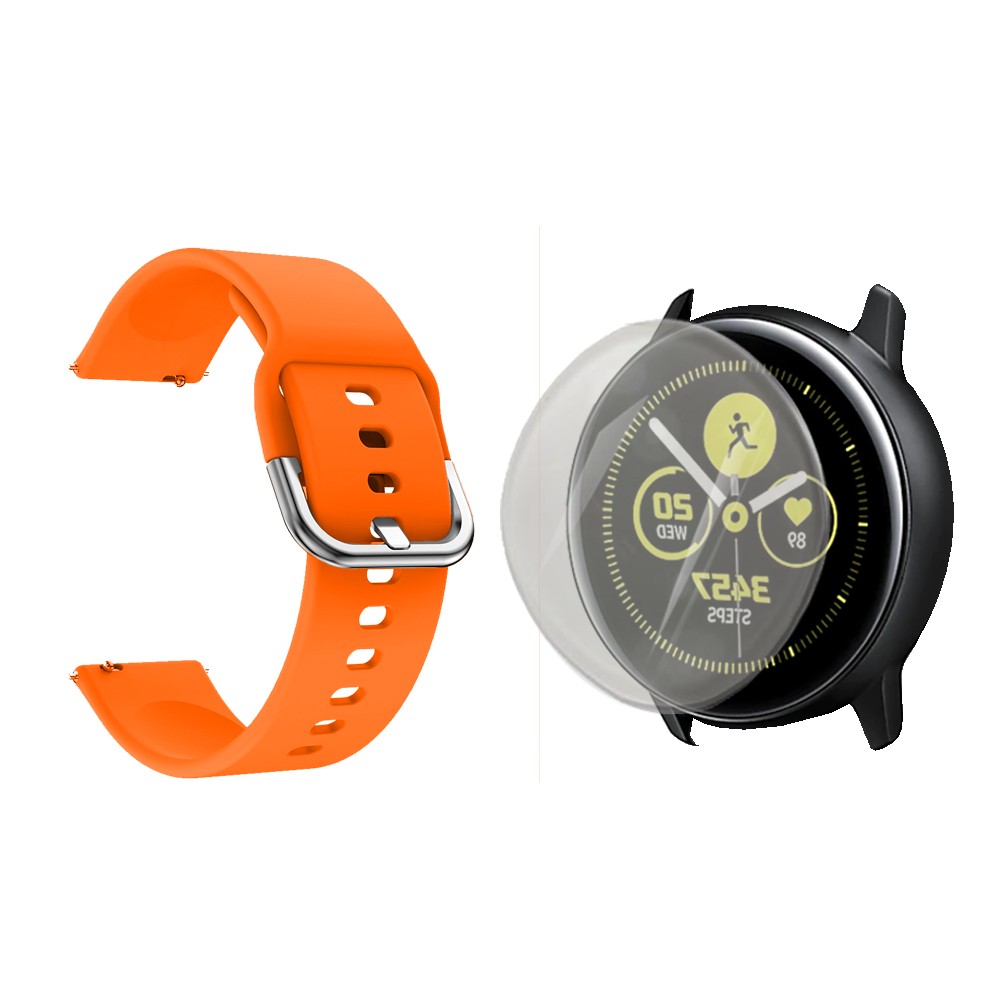 Kit Correa Pulso Y Buff Screen Para Reloj Samsung Galaxy Active 40mm | OPTIMUS TECHNOLOGY™ | CRR-BFF-SS-GWA20 |