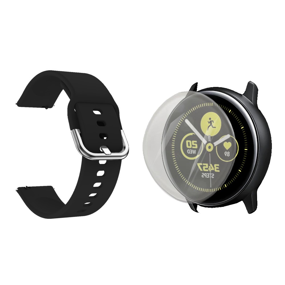 Kit Correa Pulso Y Buff Screen Para Reloj Samsung Galaxy Active 40mm | OPTIMUS TECHNOLOGY™ | CRR-BFF-SS-GWA20 |