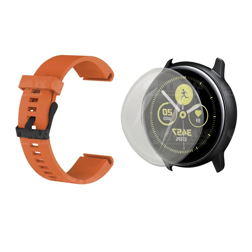 Kit Correa Manilla Banda Y Buff Screen Para Reloj Samsung Galaxy Active 40mm | OPTIMUS TECHNOLOGY™ | CRR-BFF-HP-SS-GA20 |