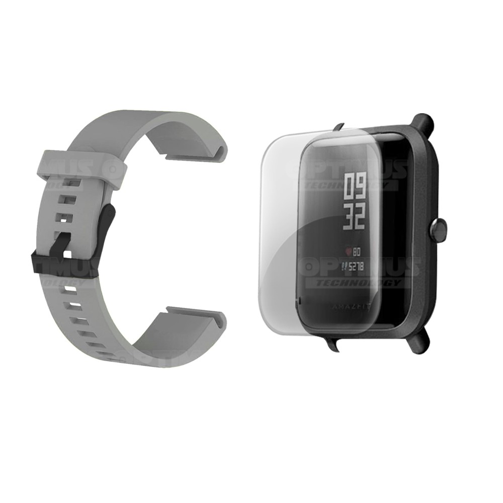 Kit Correa Pulso Y Buff Screen Para Reloj Xiaomi Amazfit Bip | OPTIMUS TECHNOLOGY™ | CRR-HP-BFF-XMI-AFB | Kit Correa Pulso Y Buff Screen Para Reloj Xiaomi Amazfit Bip | OPTIMUS TECHNOLOGY™ | CRR-HP-BFF-XMI-AFB |