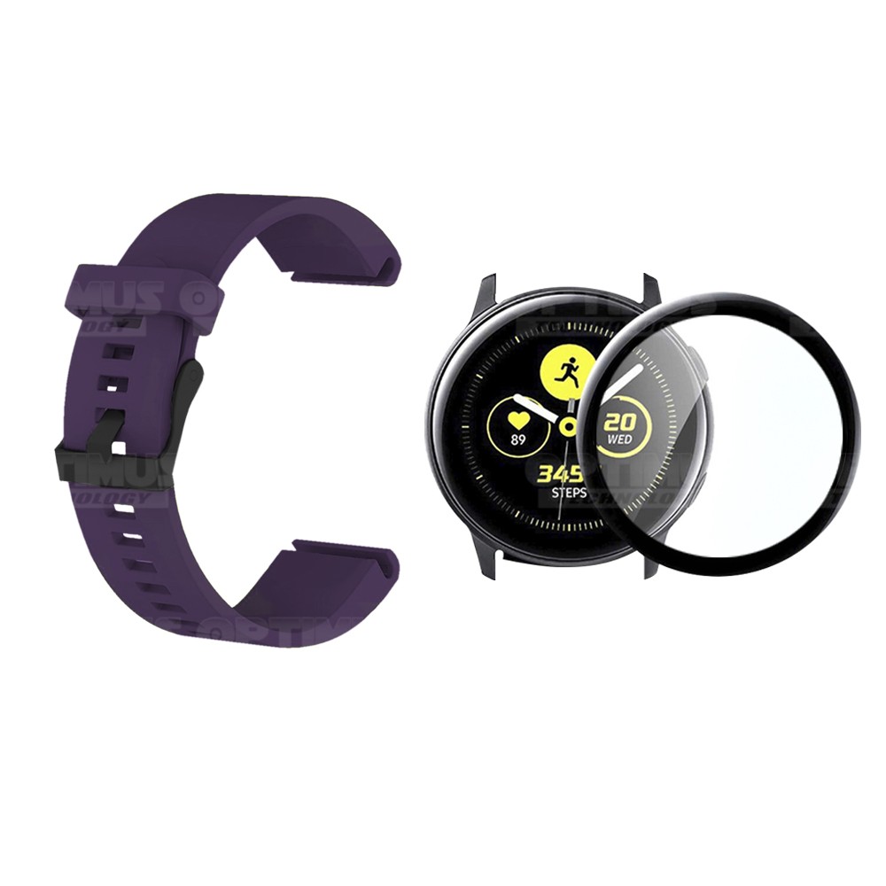 Kit Manilla Correa Y Vidrio Templado Cerámico Protector Para Reloj Samsung Galaxy Active 2 40mm OPTIMUS TECHNOLOGY™ - 16