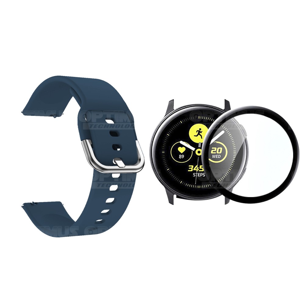 Kit Pulso Correa Y Vidrio Templado Nanoglass Protector Para Reloj Samsung Galaxy Active 40mm OPTIMUS TECHNOLOGY™ - 6