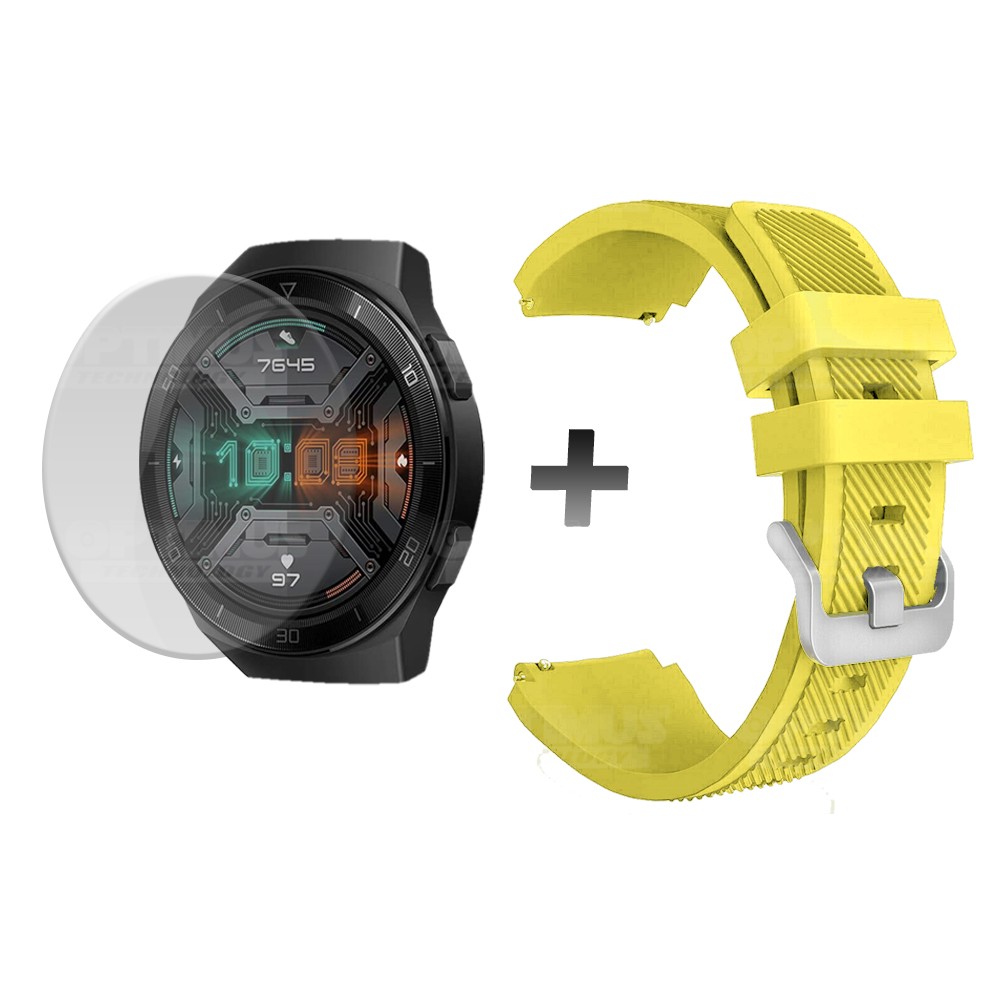 Buff Film Screen Protector Y Correa Pulso de color Smartwatch Reloj Inteligente Huawei Gt2E OPTIMUS TECHNOLOGY™ - 5