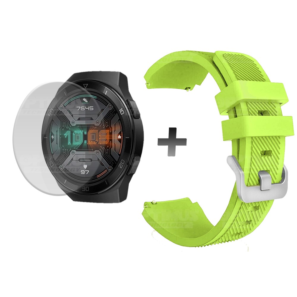 Buff Film Screen Protector Y Correa Pulso de color Smartwatch Reloj Inteligente Huawei Gt2E OPTIMUS TECHNOLOGY™ - 13