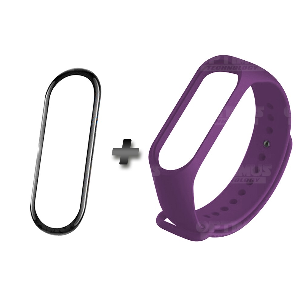 Kit Correa Pulso y Vidrio Templado Cerámico Protector de Reloj inteligente Xiaomi Mi band 5 OPTIMUS TECHNOLOGY™ - 17