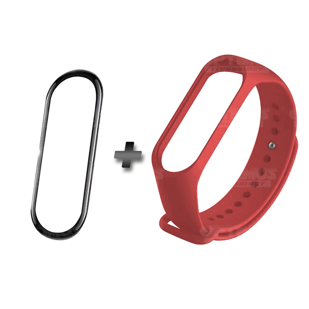 Kit Correa Pulso y Vidrio Templado Cerámico Protector de Reloj inteligente Xiaomi Mi band 5 OPTIMUS TECHNOLOGY™ - 21