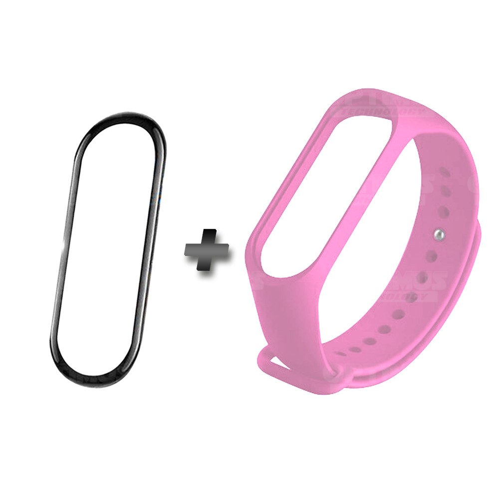 Kit Correa Pulso y Vidrio Templado Cerámico Protector de Reloj inteligente Xiaomi Mi band 5 OPTIMUS TECHNOLOGY™ - 25