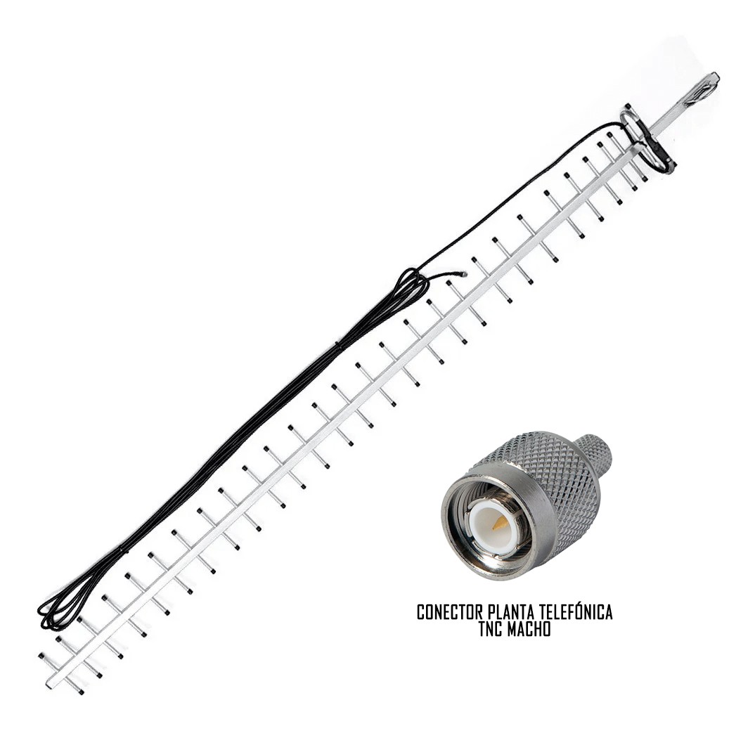 Antena Amplificadora de Señal Yagi 45 dBs | TMC MOVIL | ANT-YG45 |