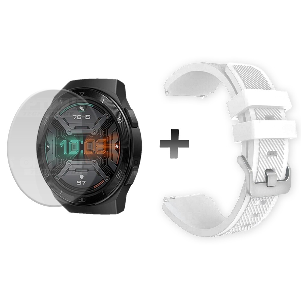 Buff Film Screen Protector Y Correa Pulso de color Smartwatch Reloj Inteligente Huawei Gt2E OPTIMUS TECHNOLOGY™ - 15