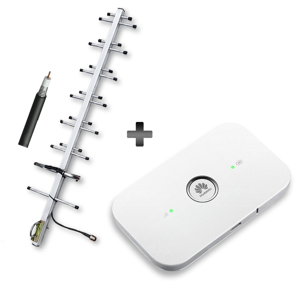 KIT Antena Amplificadora De Señal Road MiniPRO 60 Db Con Modem Mifi Huawei E5573s-508 HUAWEI COLOMBIA - 1