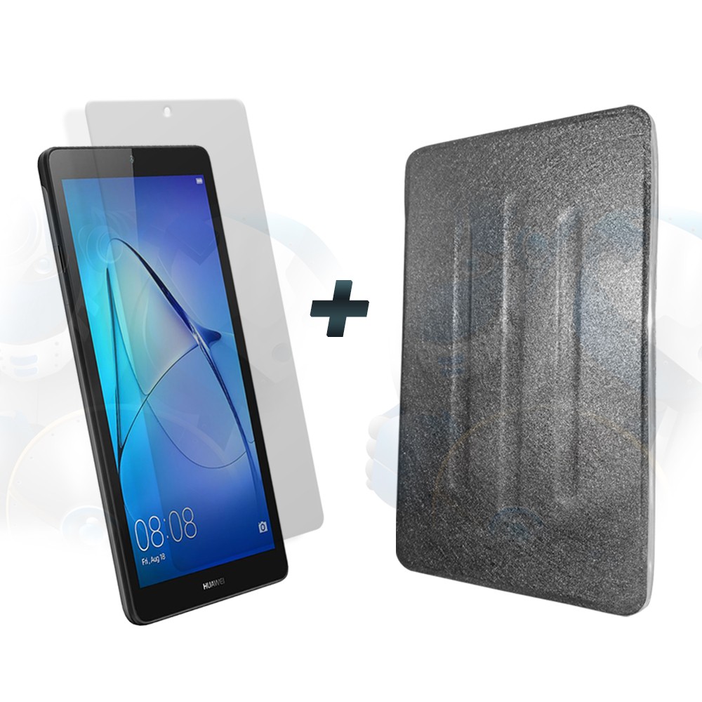 Vidrio Templado Y Forro Protector Silicona Tablet Huawei T3-7 Bg2-w09 | OPTIMUS TECHNOLOGY™ | KT-VTP-EST-HW-T3-7-W09 |