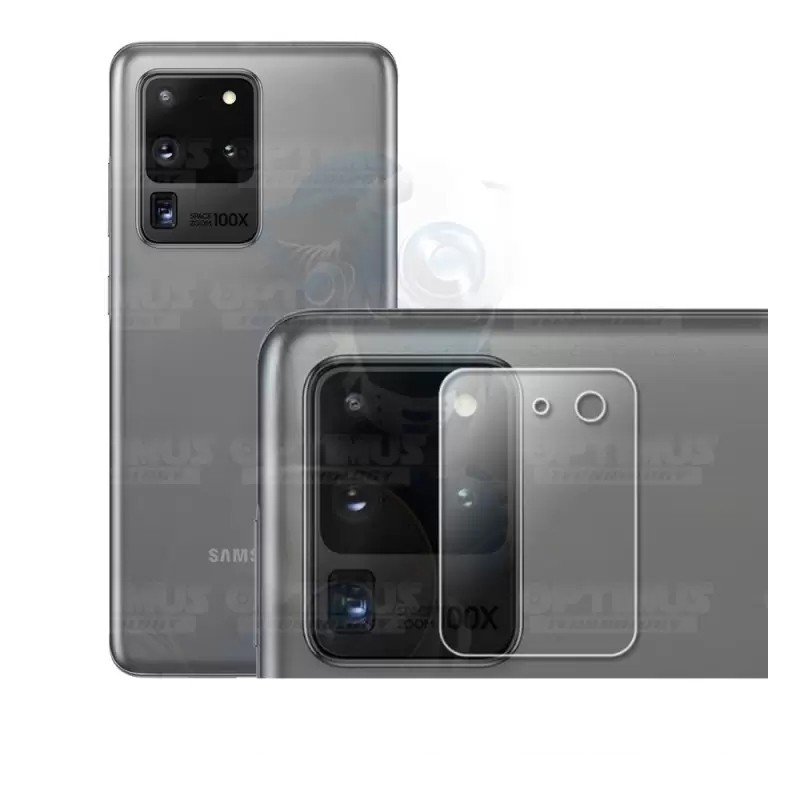 Vidrio Protector Templado Cerámico para Cámara de Samsung S20 Ultra
