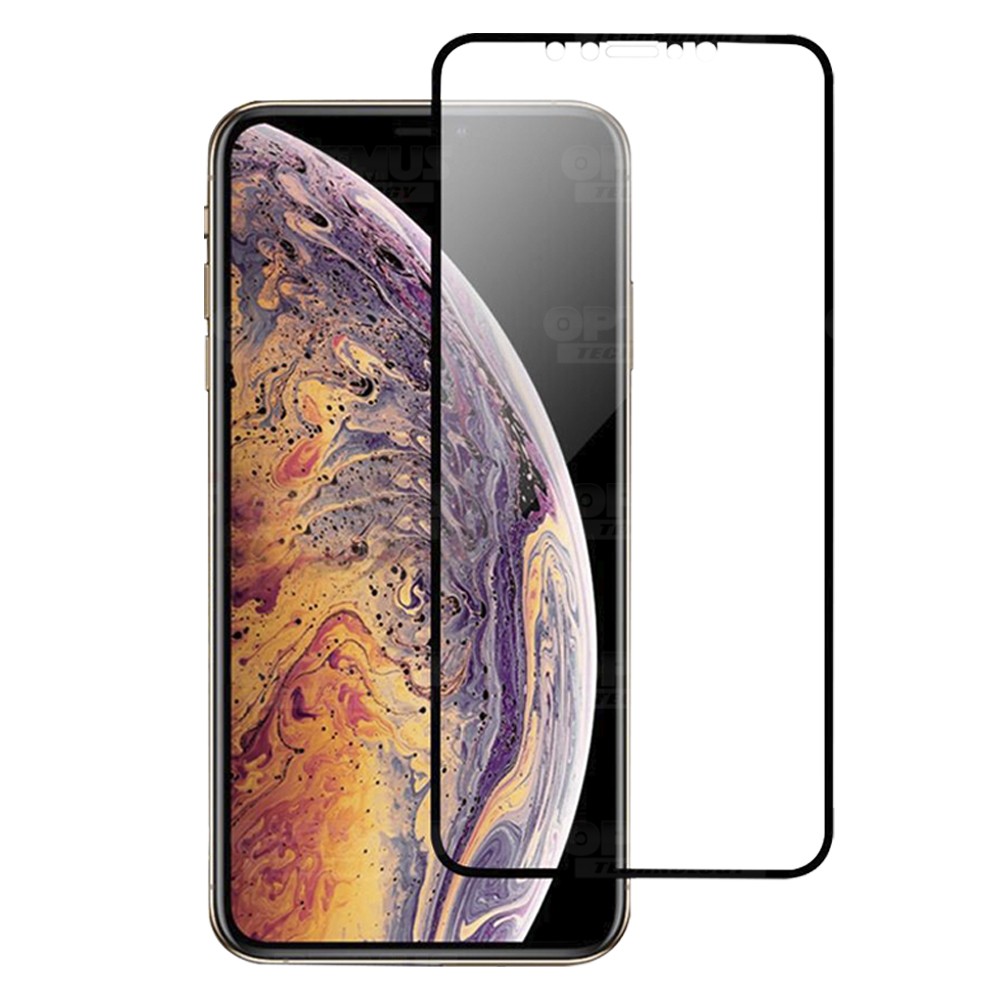 Vidrio Templado Protector Cerámico Matte Glass Smartphone iPhone XS MAX Flexible | OPTIMUS TECHNOLOGY™ | VTP-CR-MT-IPH-XS-MAX |