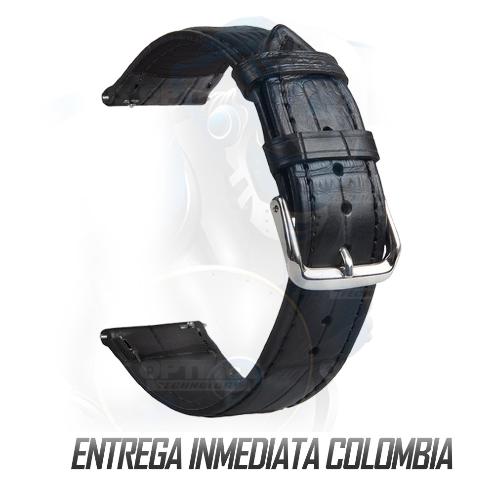 Pulso Banda Correa De Cuero Negro Smartwatch Huawei Gt2 46mm | OPTIMUS TECHNOLOGY™ | CRR-CRON-GT2-46 | Pulso Banda Correa De Cuero Negro Smartwatch Huawei Gt2 46mm | OPTIMUS TECHNOLOGY™ | CRR-CRON-GT2-46 |