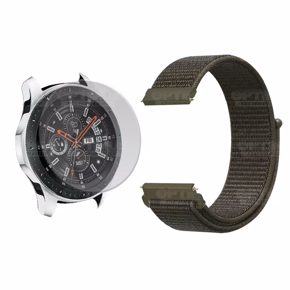 KIT Correa tipo velcro tela suave y Vidrio templado Reloj Smartwatch Samsung Galaxy Watch 46mm OPTIMUS TECHNOLOGY™ - 21