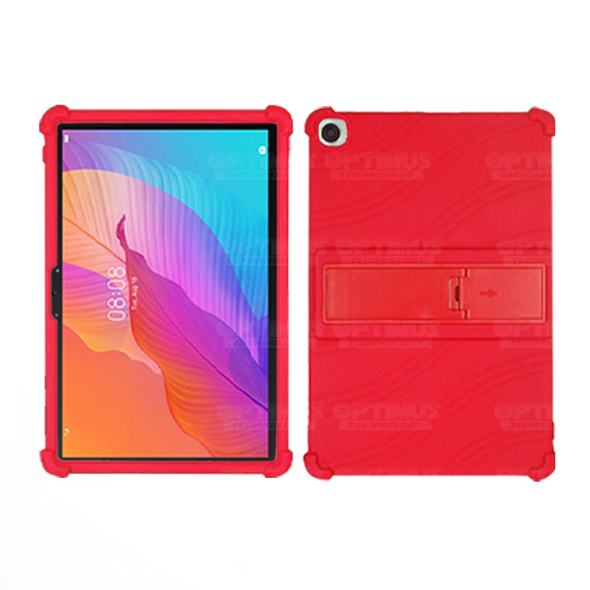Estuche Case protector de goma Tablet Huawei matepad T10S Anti golpes con soporte | OPTIMUS TECHNOLOGY™ | EST-GM-HW-T10S |