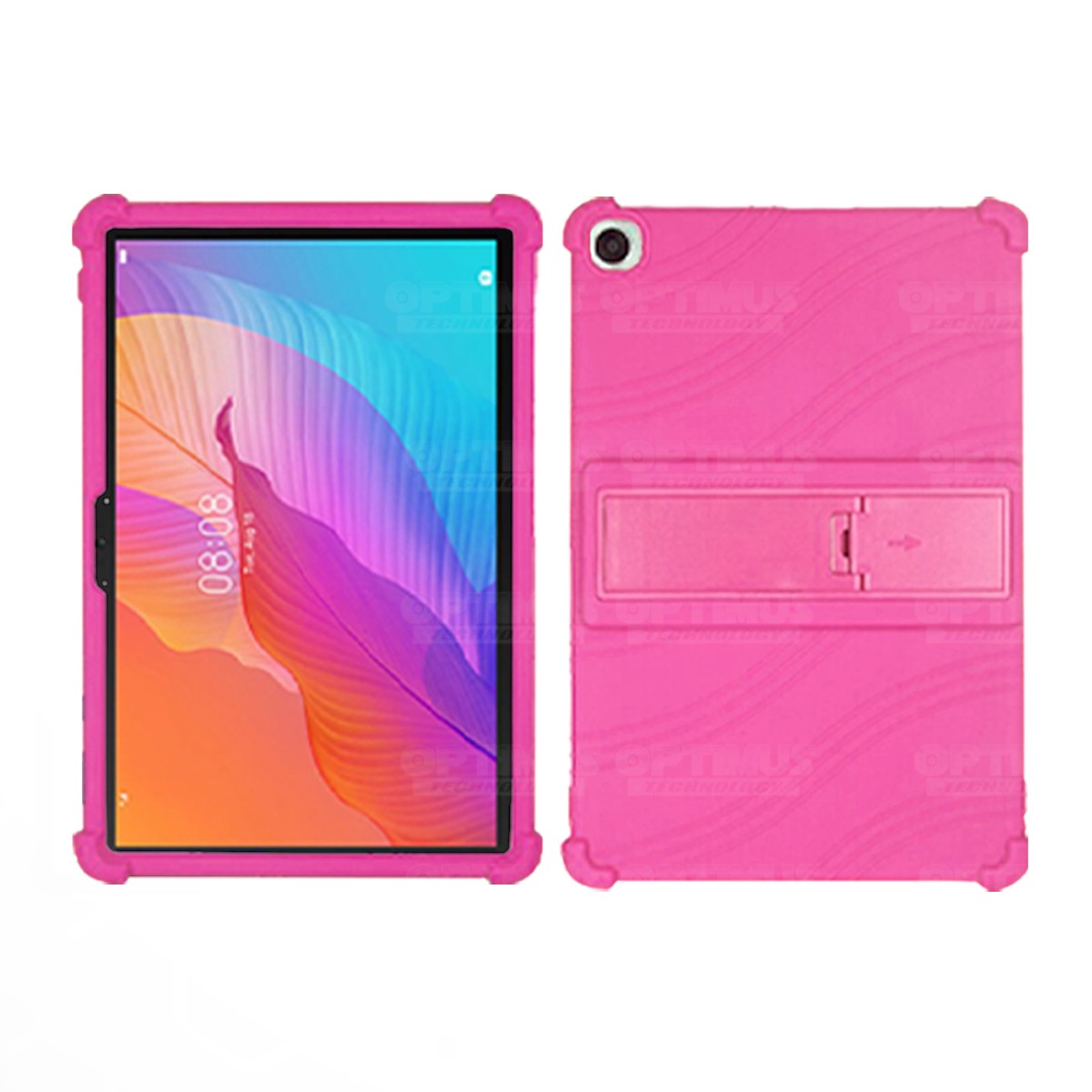 Estuche Case protector de goma Tablet Huawei matepad T10S Anti golpes con soporte | OPTIMUS TECHNOLOGY™ | EST-GM-HW-T10S |