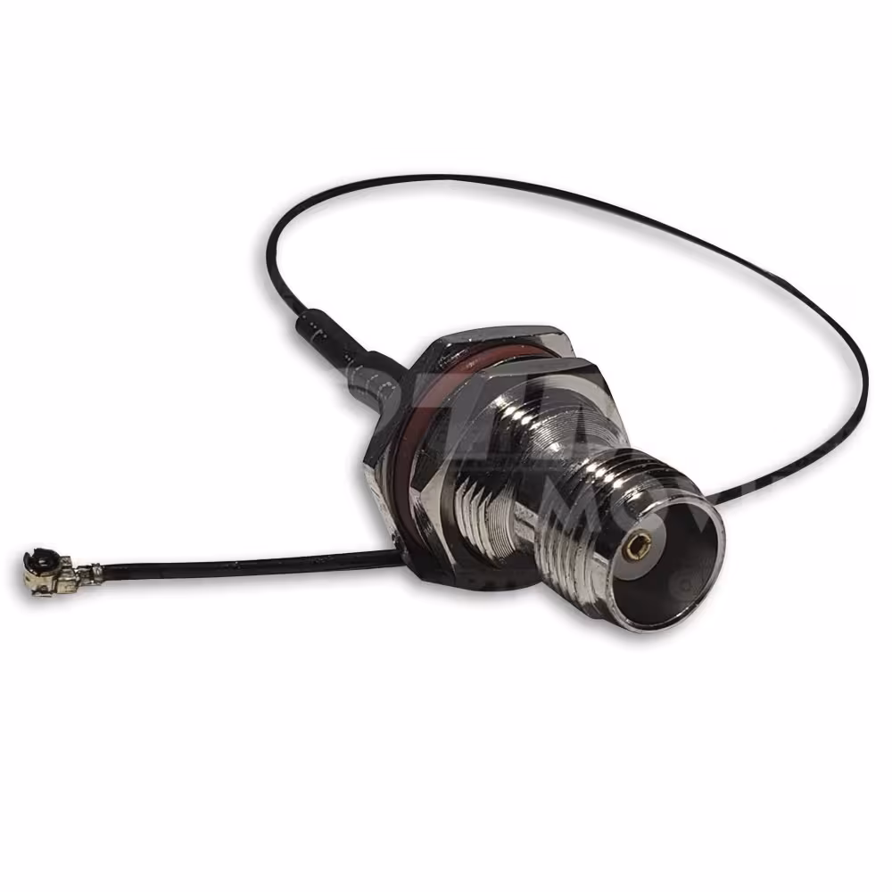 Conector PIGTAIL U.FL Hembra a TNC Hembra (UFL Female a TNC Female) Para Equipos de Telemetría / Monitoreo TMC MOVIL - 1