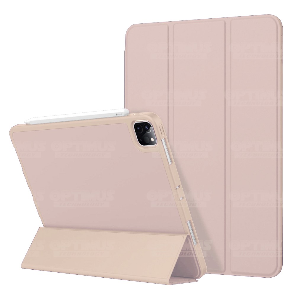 Estuche Case Protector Con Tapa Tablet iPad Pro 12.9 2020 con portalápiz | OPTIMUS TECHNOLOGY™ | EST-IPD-PRO-12.9-2019 |