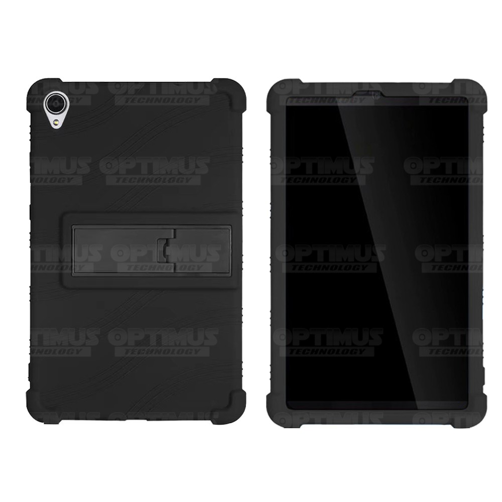 Estuche Case protector de goma Tablet Lenovo Tab M8 8505x / x8505f Anti golpes con soporte OPTIMUS TECHNOLOGY™ - 7