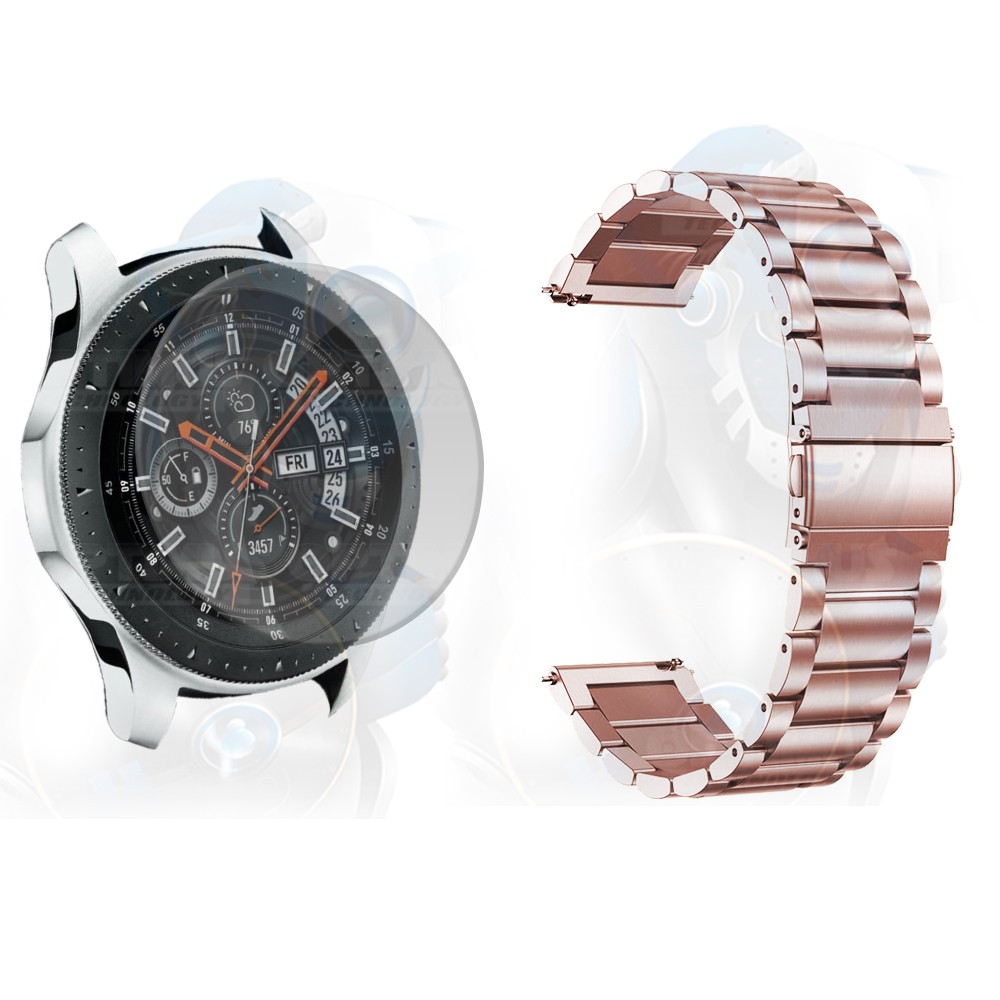 Vidrio Templado Y Correa De Metal Smartwatch Reloj Inteligente Samsung Galaxy Watch 46mm OPTIMUS TECHNOLOGY™ - 13