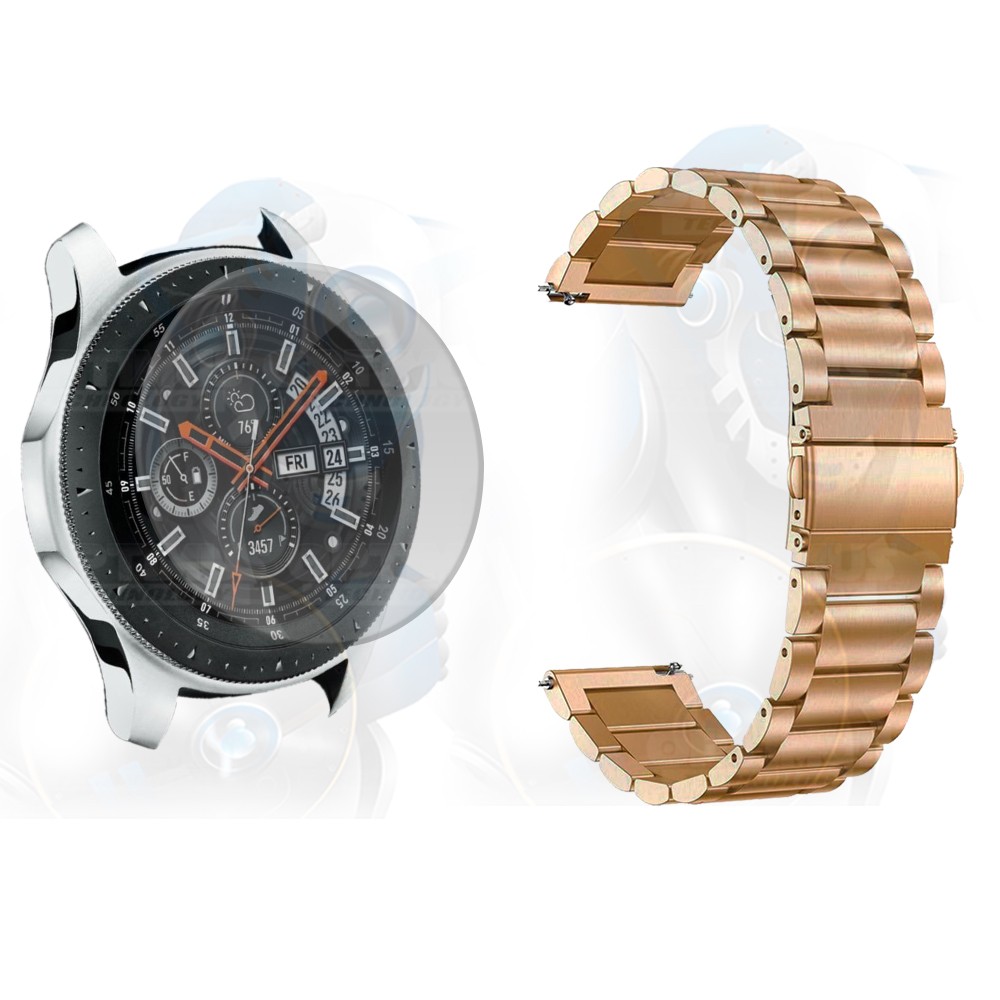 Vidrio Templado Y Correa De Metal Smartwatch Reloj Inteligente Samsung Galaxy Watch 46mm OPTIMUS TECHNOLOGY™ - 17
