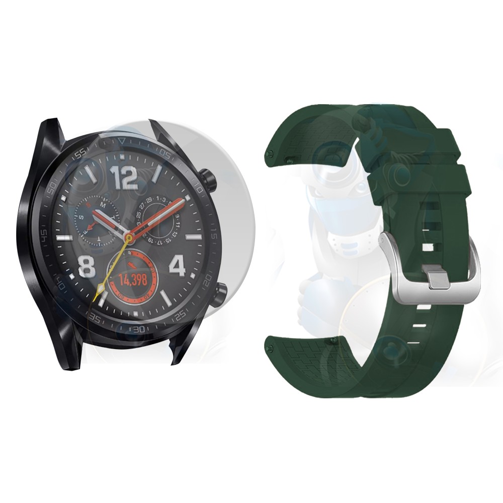 Vidrio Templado Y Correa Smartwatch Reloj Inteligente Huawei Gt 46mm | OPTIMUS TECHNOLOGY™ | CRR-VTP-HW-GT-46 |