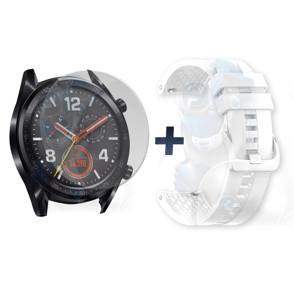 Vidrio Templado Y Correa Smartwatch Reloj Inteligente Huawei Gt 46mm | OPTIMUS TECHNOLOGY™ | CRR-VTP-HW-GT-46 |