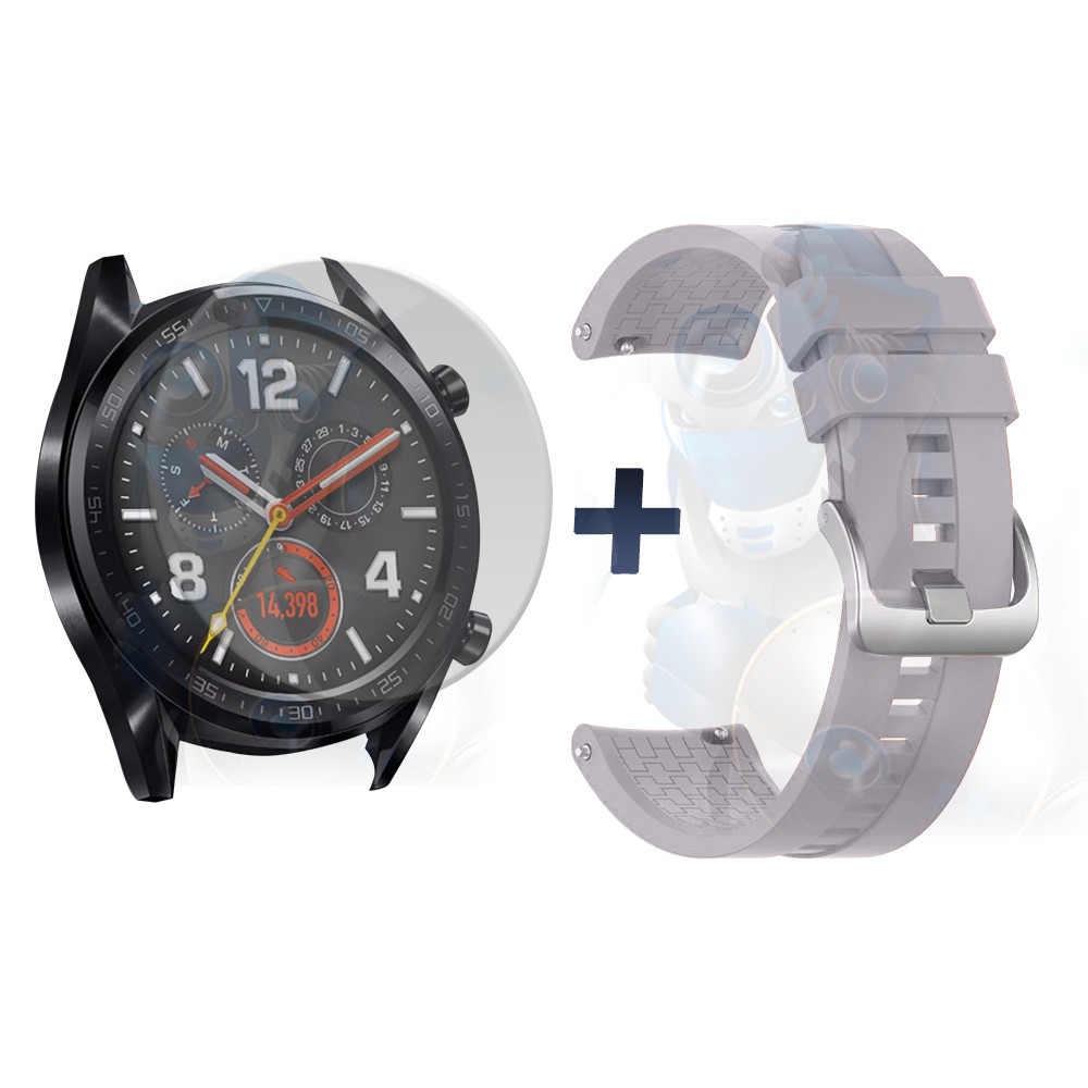 Vidrio Templado Y Correa Smartwatch Reloj Inteligente Huawei Gt 46mm | OPTIMUS TECHNOLOGY™ | CRR-VTP-HW-GT-46 |