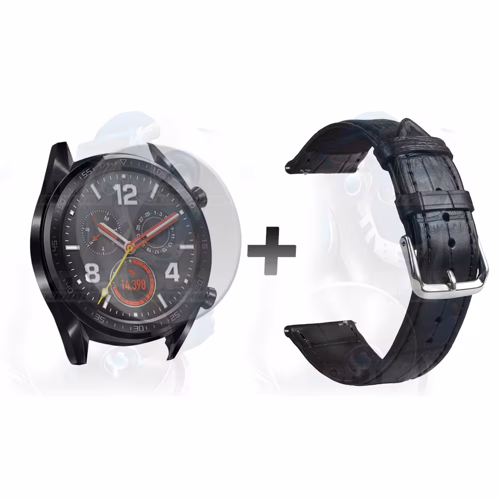 Pulso Correa De Cuero Y Cristal Smartwatch Huawei GT 46mm | OPTIMUS TECHNOLOGY™ | CRR-CRN-VTP-HW-GT-46 | Pulso Correa De Cuero Y Cristal Smartwatch Huawei GT 46mm | OPTIMUS TECHNOLOGY™ | CRR-CRN-VTP-HW-GT-46 |