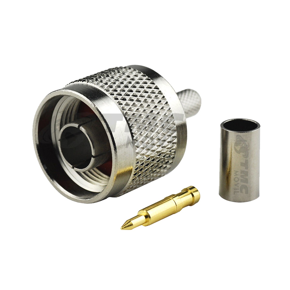 TMC MÓVIL Conector N Macho (N Male) LMR-400 para soldar de ponchar | TMC MOVIL | 832457 |