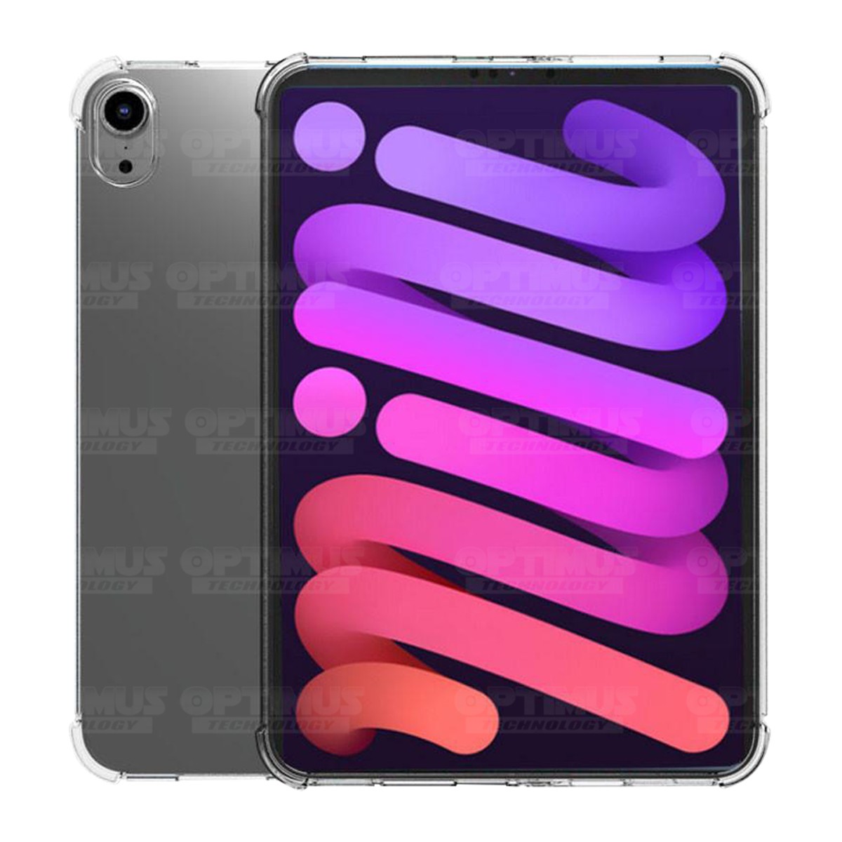 Estuche Case Carcasa Manguera Protectora Tablet IPad Mini 6 2021 | OPTIMUS TECHNOLOGY™ | MNG-IPD-MNI-6-2021 |