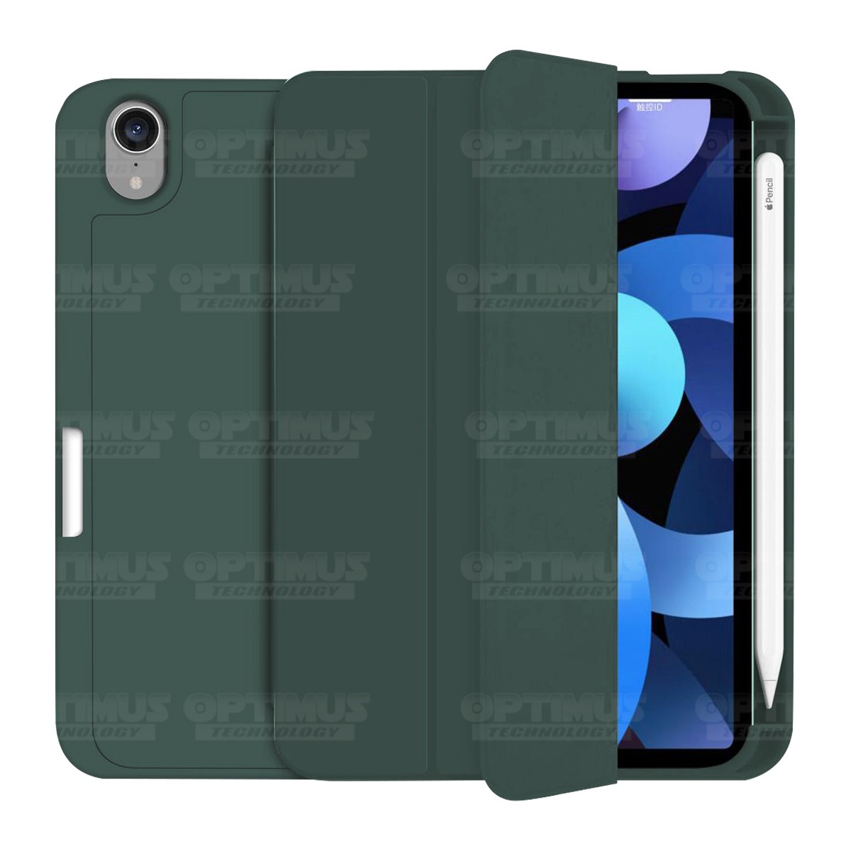 Estuche Case Protector Con Tapa Tablet IPad Mini 6 2021 con portalápiz | OPTIMUS TECHNOLOGY™ | EST-IPD-MNI-6-2021 |