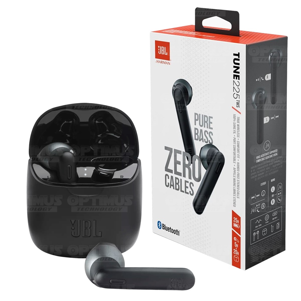 Audífonos Auriculares inalámbricos JBL Tune 225TWS True Bluetooth Con Micrófono Para Celular y Computador PC JBL BY HARMAN - 1