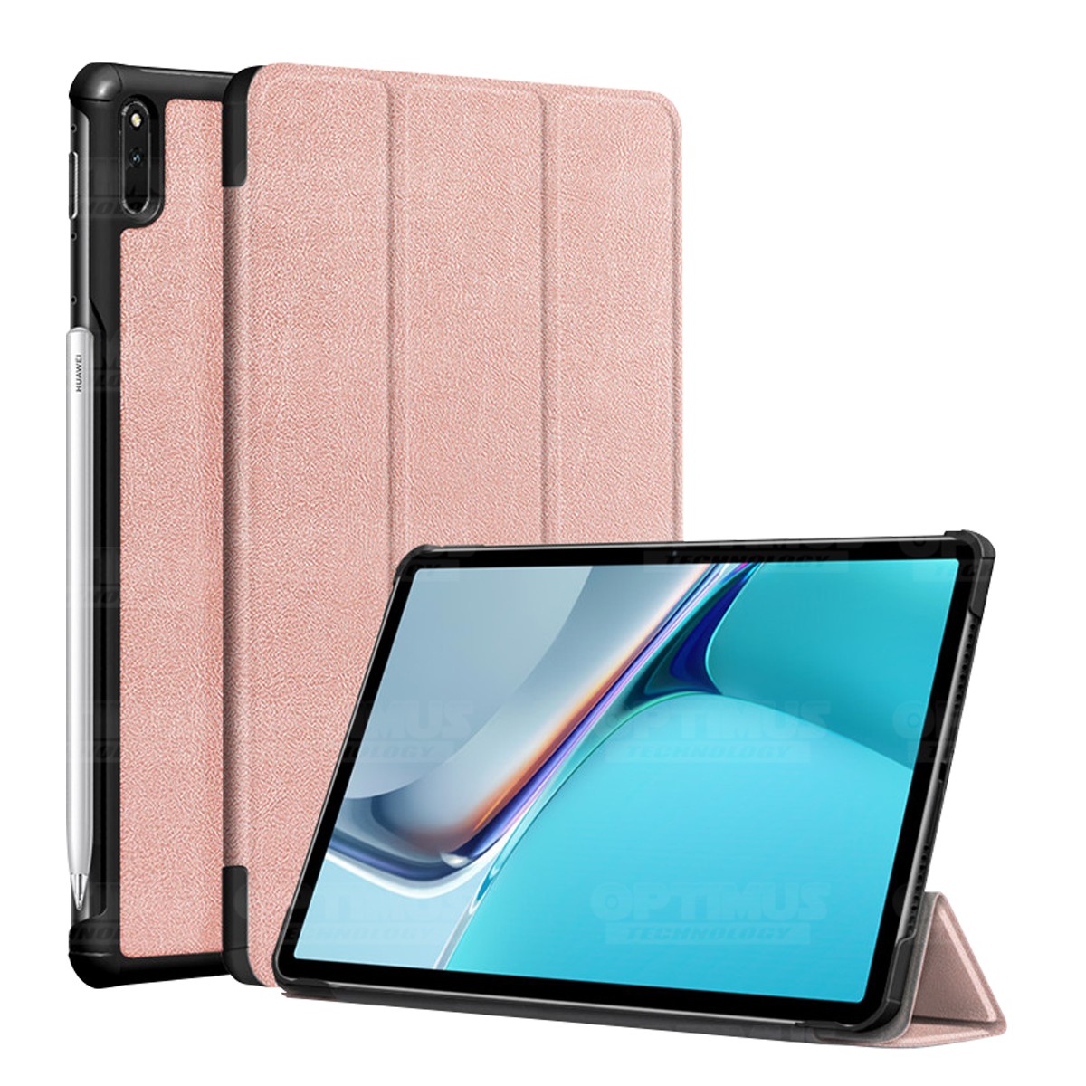 Estuche Case Forro Protector Con Tapa Tablet Huawei MatePad 11 2021 DBY-W09 - DBY-L09 | OPTIMUS TECHNOLOGY™ | EST-AC-HW-MTP-11 |
