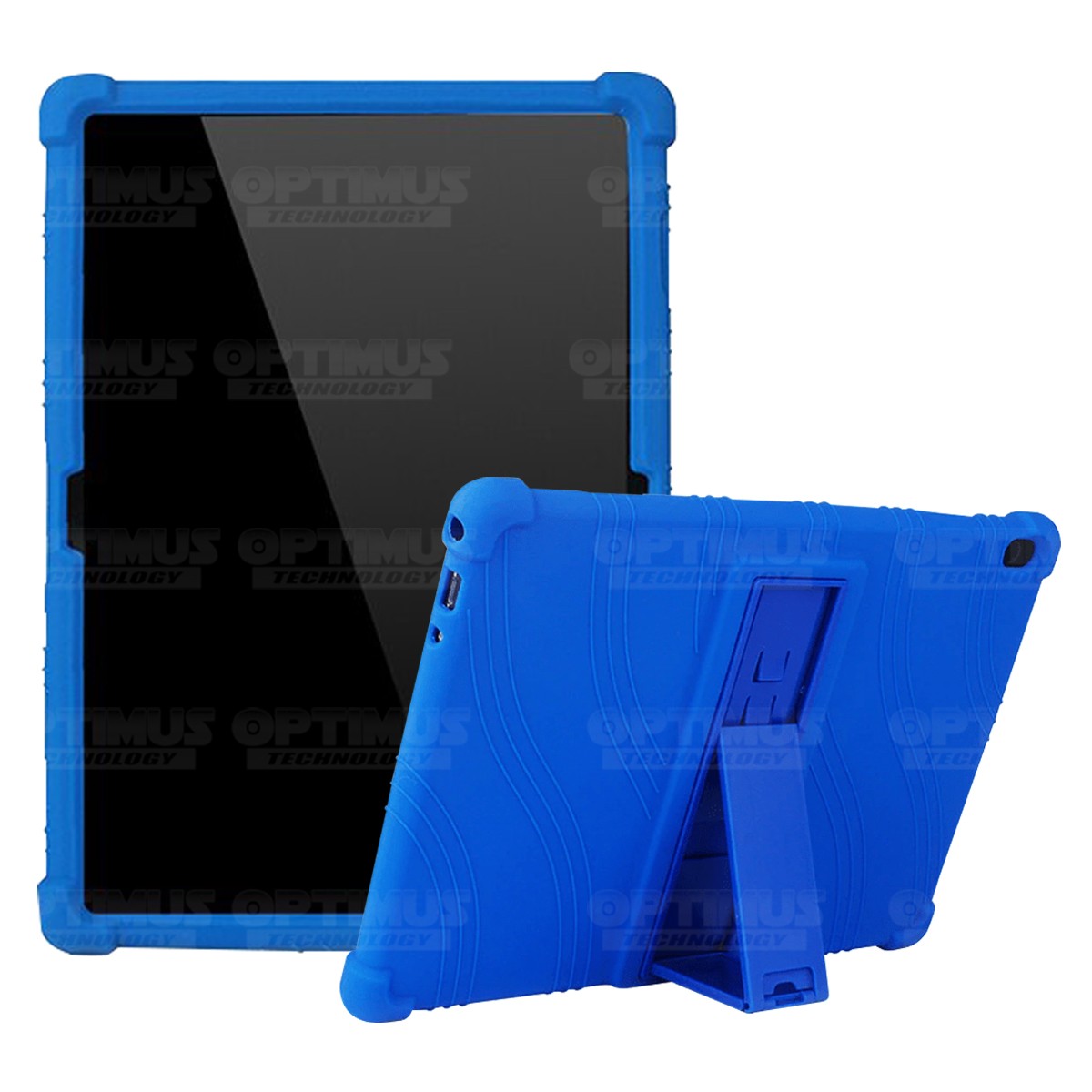 Estuche Case protector de goma Tablet Lenovo Tab M10 Tb-x505f Anti golpes con soporte | OPTIMUS TECHNOLOGY™ | EST-GM-M10-505 |