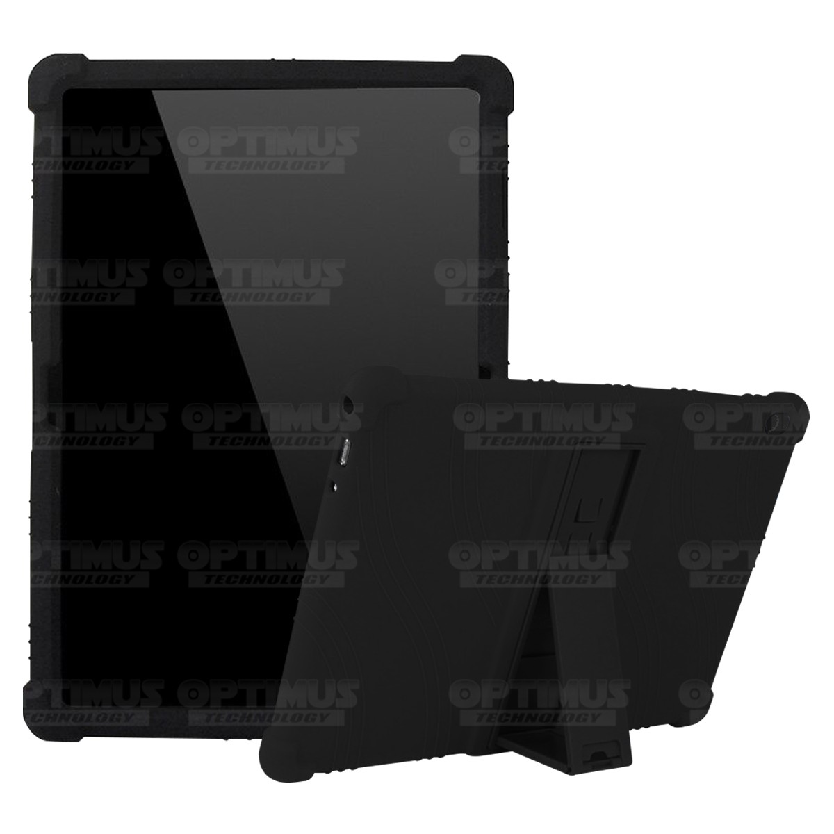 Estuche Case protector de goma Tablet Lenovo Tab M10 Tb-x505f Anti golpes con soporte | OPTIMUS TECHNOLOGY™ | EST-GM-M10-505 |