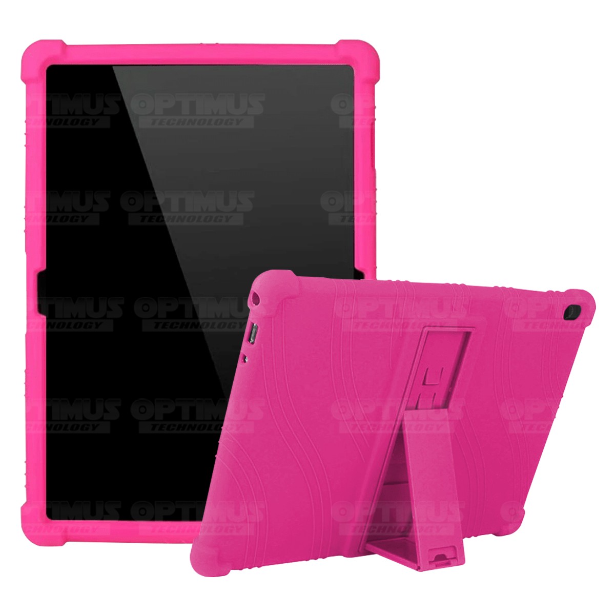 Estuche Case protector de goma Tablet Lenovo Tab M10 Tb-x505f Anti golpes con soporte | OPTIMUS TECHNOLOGY™ | EST-GM-M10-505 |