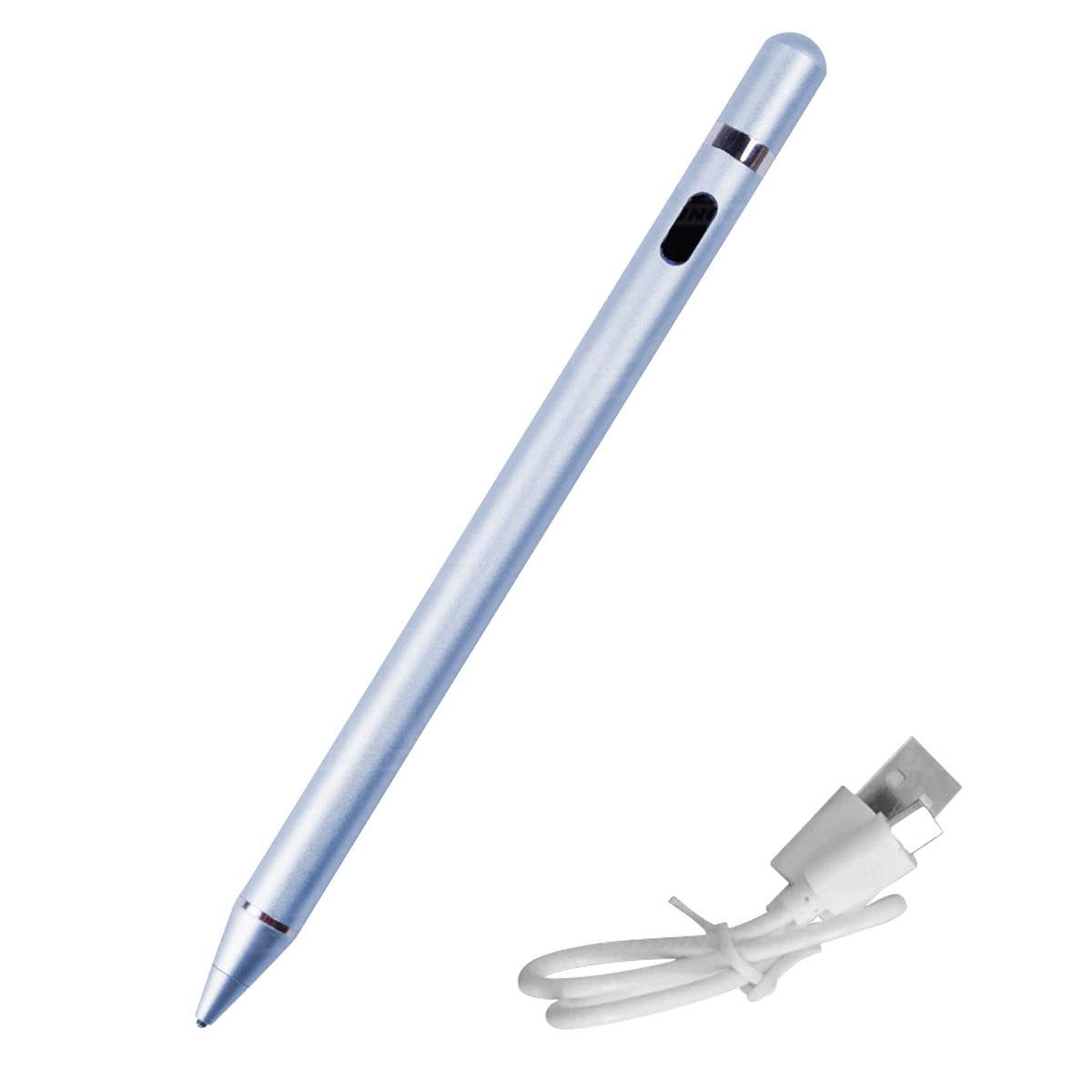 Lápiz óptico digital capacitivo activo Stylus Pen compatible con Android, iOS y Windows para Tablets, Celulares y PC Táctil OPTI