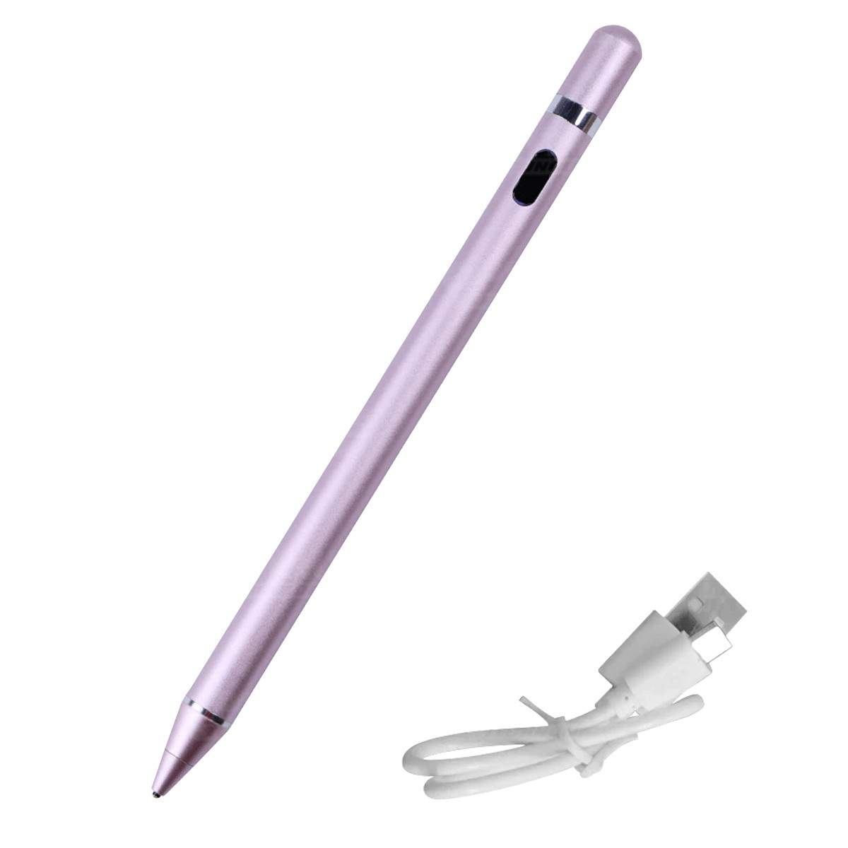 Lápiz óptico digital capacitivo activo Stylus Pen compatible con Android, iOS y Windows para Tablets, Celulares y PC Táctil OPTI