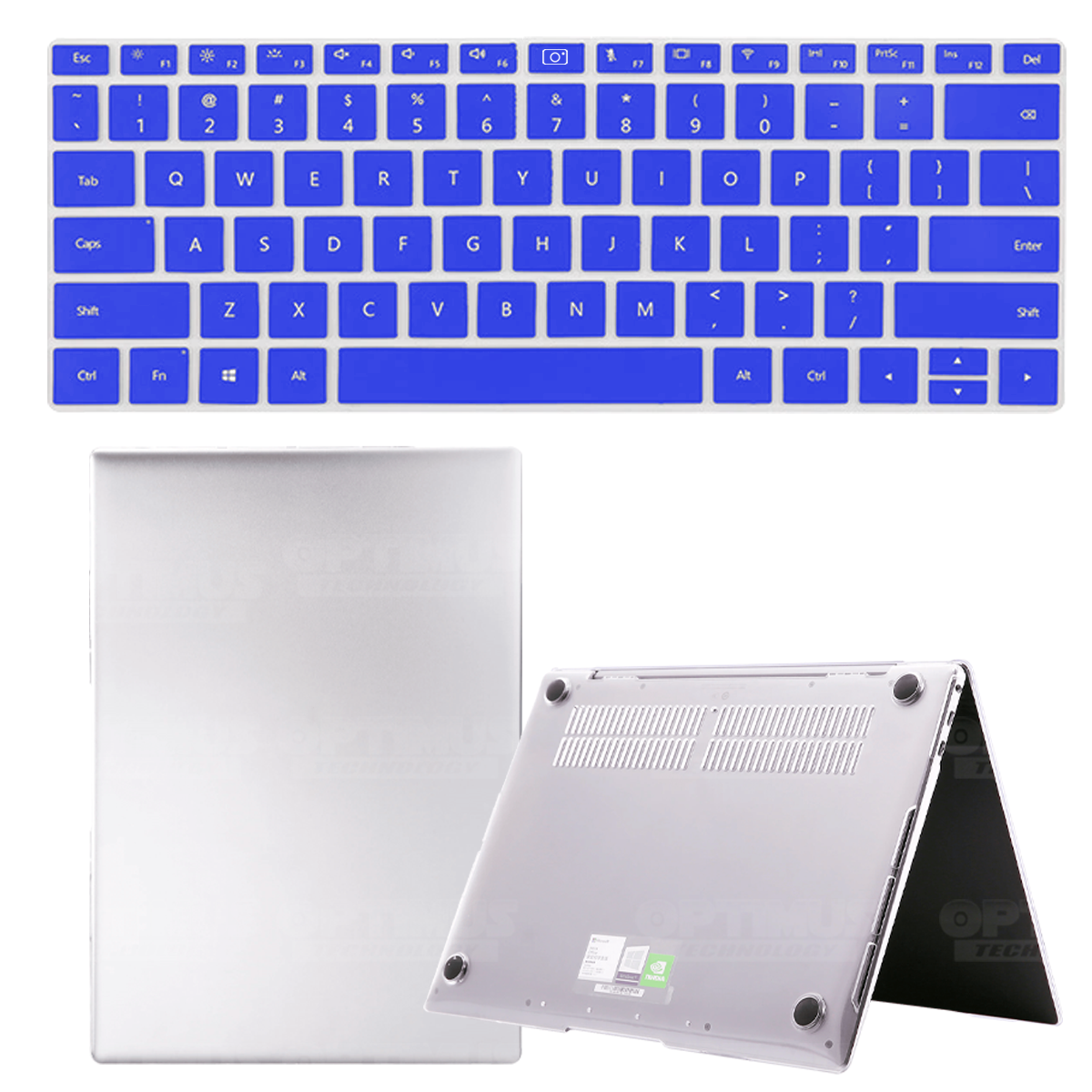 Kit Carcasa Protector Y Funda Suave Protectora de Teclado Para Huawei Matebook D15