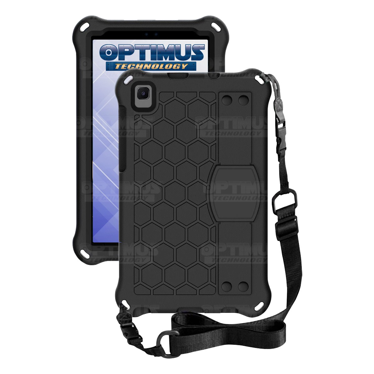Estuche Protector con Correa Desmontable Tablet Samsung Galaxy Tab A7 Lite 8.7 2021 T220 - T225 Anti golpes con soporte