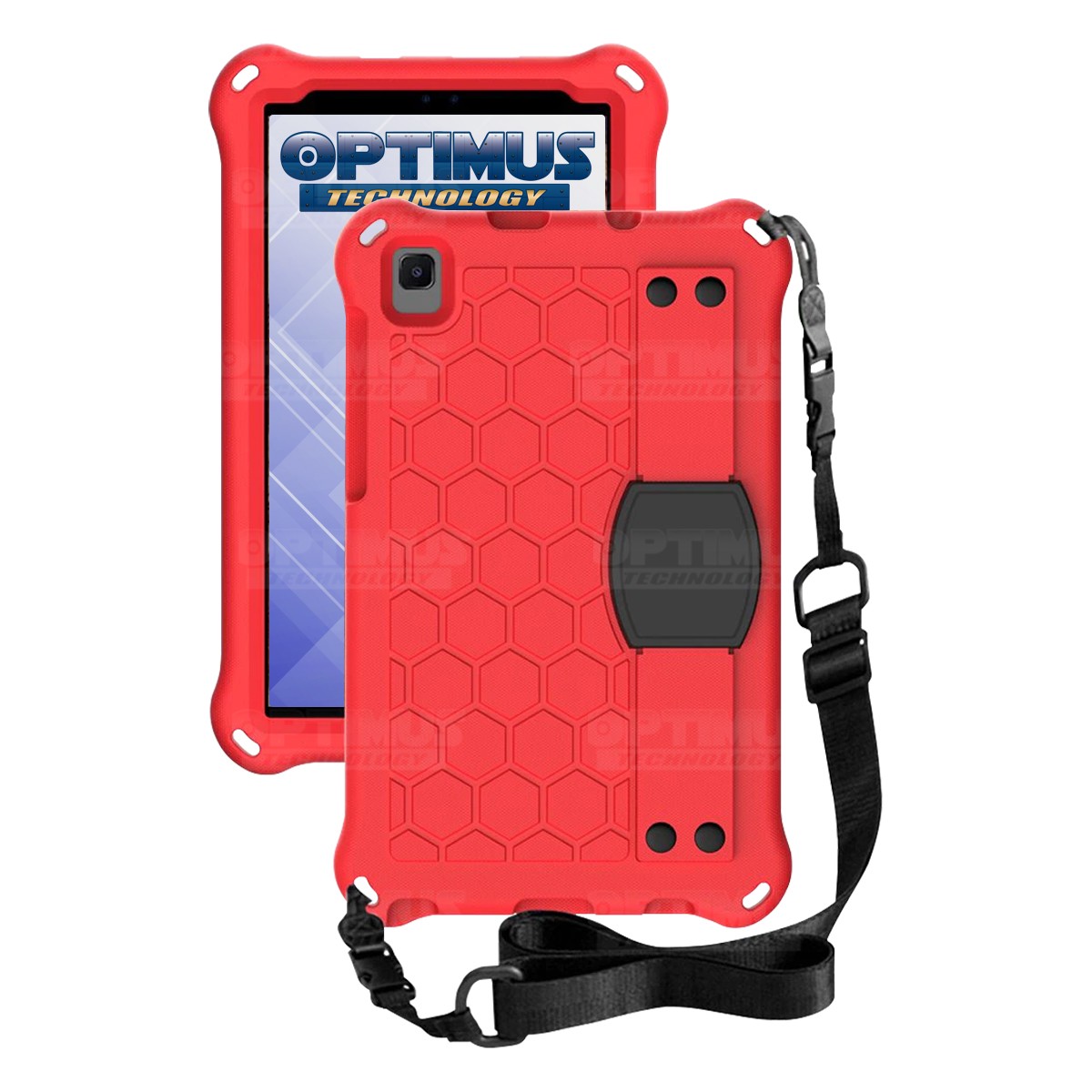 Estuche Protector con Correa Desmontable Tablet Samsung Galaxy Tab A7 Lite 8.7 2021 T220 - T225 Anti golpes con soporte