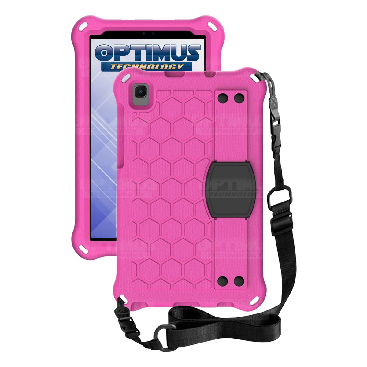 Estuche Protector con Correa Desmontable Tablet Samsung Galaxy Tab A7 Lite 8.7 2021 T220 - T225 Anti golpes con soporte