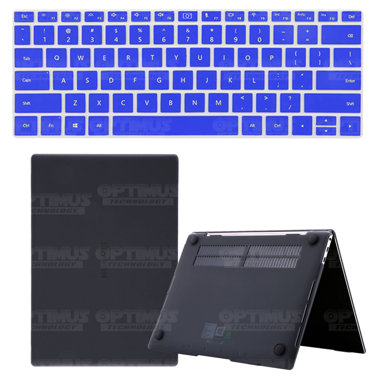Kit Carcasa Protector Y Funda Suave Protectora de Teclado Para Huawei Matebook X Pro